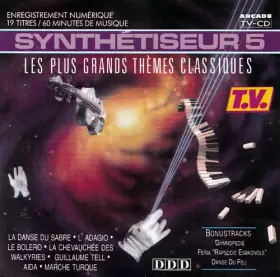Couverture du produit · Synthétiseur 5 Les Plus Grands Thèmes Classiques