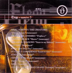 Couverture du produit · Elegy - Numéro 5