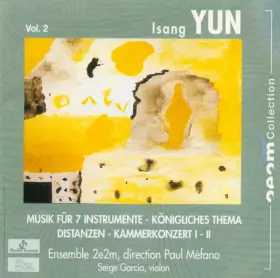 Couverture du produit · Vol.2 Musik für 7 Instrumente - Königliches Thema - Distanzen - Kammerkonzert I-II