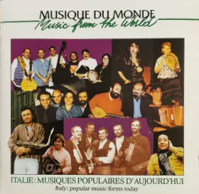 Couverture du produit · Italie: Musiques Populaires D'aujourd'hui  Italy: Popular Music Forms Today