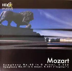 Couverture du produit · Symphony No.40 In G Minor, K.550 / Symphony No.41 In C Major, K.551 ("Jupiter")