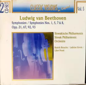 Couverture du produit · Symphonien / Symphonies Nos. 1, 5, 7 & 8, Opp. 21, 67, 92, 93