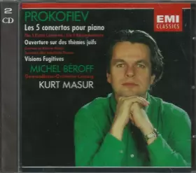 Couverture du produit · Les 5 Concertos Pour Piano / Ouverture Sur Des Thèmes Juifs / Visions Fugitives