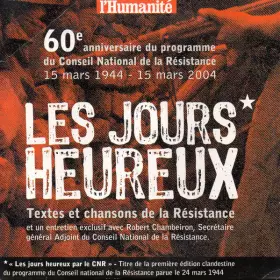 Couverture du produit · Les Jours Heureux