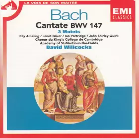 Couverture du produit · Cantate BWV 147 / 3 Motets