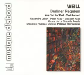 Couverture du produit · Berliner Requiem • Vom Tod Im Wald • Violinkonzert