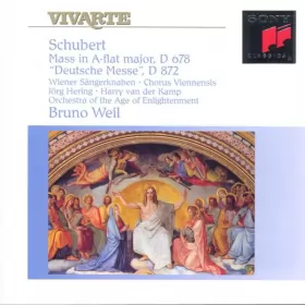 Couverture du produit · Mass In A-Flat Major, D 678 / "Deutsche Messe", D 872