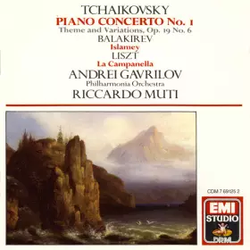 Couverture du produit · Tchaikovsky: Piano Concerto No. 1, Theme And Variations, Op. 19 No. 6, Balakirev: Islamey, Liszt: La Campanella