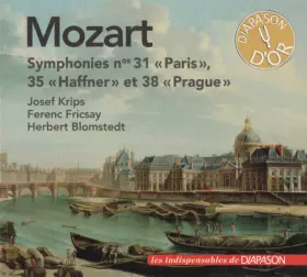 Couverture du produit · Symphonies Nos 31 « Paris », 35 « Haffner » et 38 « Prague »