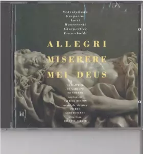 Couverture du produit · Allegri Miserere Mei Deus