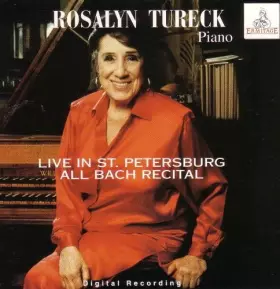 Couverture du produit · Live In St. Petersburg - All Bach Recital