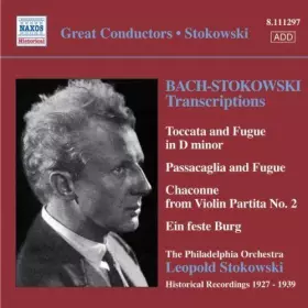 Couverture du produit · Bach-Stokowski Transcriptions (Historical Recordings 1927 - 1939)