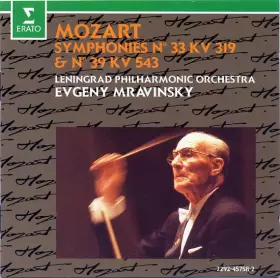 Couverture du produit · Symphonies No 33 KV 319 & No 39 KV 543