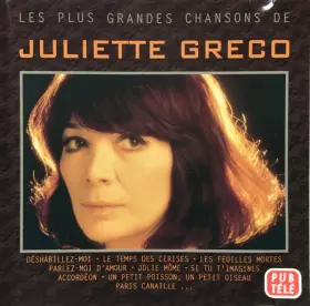 Couverture du produit · Les Plus Grandes Chansons De Juliette Greco