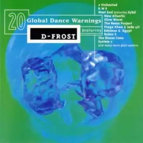 Couverture du produit · D-Frost 20 Global Dance Warnings