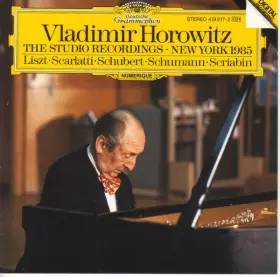 Couverture du produit · The Studio Recordings - New York 1985: Liszt · Scarlatti · Schubert · Schumann · Scriabin