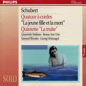 Couverture du produit · Quatuor A Cordes "La Jeune Fille Et La Mort" / Quintette "La Truite"