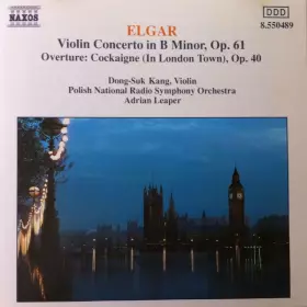 Couverture du produit · Violin Concerto in B Minor, Op. 61 / Overture: Cockaigne (In London Town), Op.40