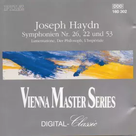 Couverture du produit · Joseph Haydn Symphonien Nr. 26, 22 Und 53. Lamentatione, Der Philosoph, L'Impériale