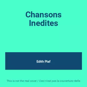 Couverture du produit · Chansons Inedites