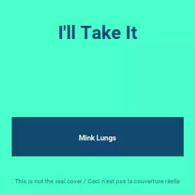 Couverture du produit · I'll Take It