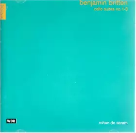Couverture du produit · Plays Benjamin Britten Cello Suites no. 1-3