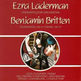 Couverture du produit · Diversions On A Theme (For Piano Left Hand And Orchestra) / Concerto For Orchestra