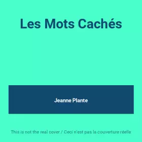 Couverture du produit · Les Mots Cachés