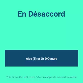 Couverture du produit · En Désaccord