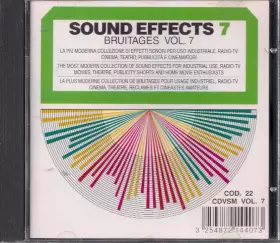 Couverture du produit · Sound Effects 7 - Bruitages Vol. 7