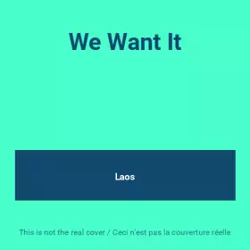 Couverture du produit · We Want It