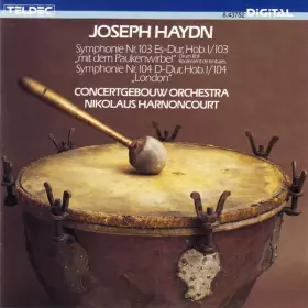 Couverture du produit · Symphonie Nr. 103 Es-dur, Hob. I/103 "Mit Dem Paukenwirbel" · Drum Roll · Roulement De Timbales / Symphonie Nr. 104 D-dur, Hob.