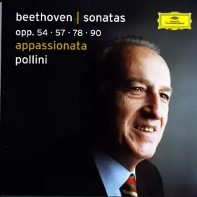 Couverture du produit · Sonatas Opp. 54 • 57 • 78 • 90 • Appassionata