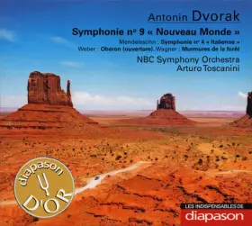 Couverture du produit · Symphonie No. 9 "Nouveau Monde " - Symphonie No. 4 "Italienne" - Obéron (Ouverture) - Murmures De La Forêt