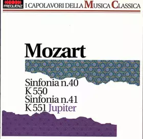 Couverture du produit · Sinfonia n.40 K550 - Sinfonia n.41 K551 Jupiter