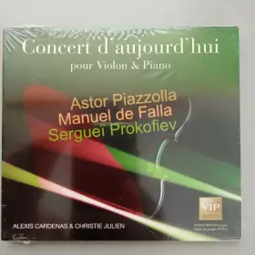 Couverture du produit · Concert D'Aujourd'hui Pour Violon & Piano
