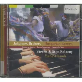 Couverture du produit · Hungarian Dances - Hongaarse Dansen - Danses Hongroises - Ungarische Tänze : Piano 4 Hands