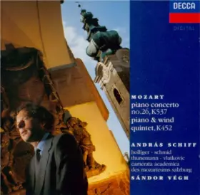 Couverture du produit · Mozart: Piano Concerto No. 26, K537, Piano & Wind Quintet, K452