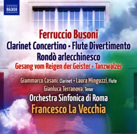 Couverture du produit · Clarinet Concerto / Flute Divertimento