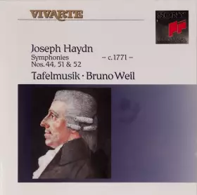 Couverture du produit · Symphonies Nos. 44, 51 & 52 (c. 1771)