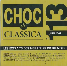 Couverture du produit · Choc De Classica N° 113  - Juin 2009 (Les Extraits Des Meilleurs CD Du Mois) 