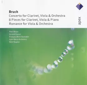 Couverture du produit · Concerto For Clarinet, Viola & Orchestra / 8 Pieces For Clarinet, Viola & Piano / Romance For Viola & Orchestra