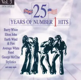 Couverture du produit · 25 Years Of Number 1 Hits Vol. 3 1974/75