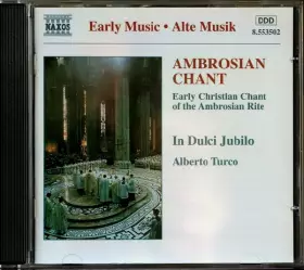 Couverture du produit · Ambrosian Chant (Early Christian Chant Of The Ambrosian Rite)