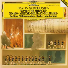 Couverture du produit · Symphonien No. 96 »The Miracle« No. 100 »Militar · Military · Militaire«