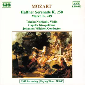 Couverture du produit · Haffner Serenade K. 250 / March K. 249