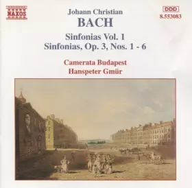 Couverture du produit · Sinfonias Vol. 1 - Sinfonias, Op. 3, Nos. 1 - 6