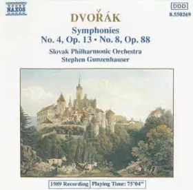 Couverture du produit · Symphonies No. 4, Op 13 • No. 8, Op. 88