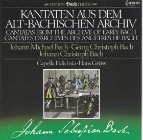 Couverture du produit · Kantaten Aus Dem Alt~Bachischen Archiv