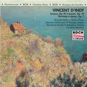 Couverture du produit · D'Indy Kammermusik / Musique de Chambre